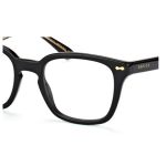 Kính Mắt Cận Gucci GG 01840 001 Black Plastic Square Eyeglasses 50mm Màu Đen
