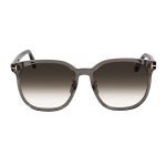 Kính Mát Tom Ford Grey Square Unisex Sunglasses TF0801K 20B 59 Màu Xám