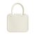 Túi Tote Charles & Keith CNK Perline Double Handle Sculptural Tote Bag Chalk CK2-30781598 Màu Trắng