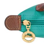 Túi Cầm Tay Nữ Longchamp Le Pliage Original Pouch With Handle 34175089P70 Màu Xanh Ngọc