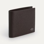 Ví Nam Pedro Icon Leather Bi-Fold Wallet With Insert - Dark Brown PM4-16500056 Màu Nâu