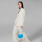 Túi Đeo Chéo Nữ Pedro Icon Leather Shoulder Bag – Cyan PW2-75210151 Màu Xanh Blue