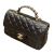 Túi Xách Nữ Chanel CC Mini8 AS4140 B13327 94305 With Top Handle Bag Black Màu Đen