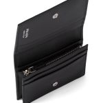 Ví Nữ Prada Small Saffiano Leather Wallet 1MV021_QHH_F0632 Màu Đen