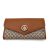 Ví Nữ Tommy Hilfiger TH Logo Signature Wallet - Brown Màu Nâu