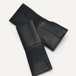 Ví Nam Pedro Embossed Leather Bi-Fold Wallet With Insert PM4-15940238 Màu Đen