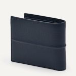 Ví Nam Pedro Embossed Leather Bi-Fold Wallet With Insert PM4-15940238 Màu Xanh Navy