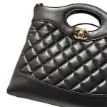 Túi Đeo Chéo Nữ Chanel CC Mini Leather Logo Handbags AS4133 B03880 94305 Màu Đen