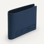 Ví Nam Pedro Textured Leather Wallet with Insert (RFID) PM4-16500058 Màu Xanh Navy