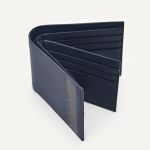 Ví Nam Pedro Leather Bi-Fold Flip Wallet  PM4-15940241 Màu Xanh Navy