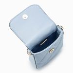 Túi Đeo Chéo Nữ Đựng Điện Thoại Lyn Sphere Mobile Pocket Crossbody Bags LL23CWF002 Màu Xanh Blue