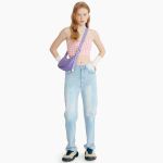 Túi Đeo Vai Nữ Find Kapoor Belty Bag 25 Crinkled  Lavender Màu Tím