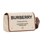 Túi Đeo Chéo Nữ Burberry Horseferry Print Note Cross-Body Bag Màu Trắng Kem