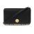 Túi Đeo Chéo Nữ Burberry Small Leather And Vintage Check Crossbody Bag Black 8023226 Màu Đen