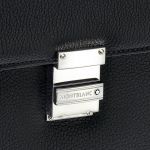 Cặp Montblanc Meisterstuck Soft Grain Single Gusset Briefcase 113297 Màu Đen