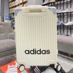 Vali Adidas Sticker Bản 2022 Họa Tiết Màu Trắng Kem