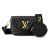 Túi Đeo Chéo Nữ Louis Vuitton LV New Wave Multi-Pochette M56461 Màu Đen