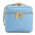 Túi Đeo Chéo Nữ Charles & Keith CNK Nezu Quilted Boxy Bag Light Blue CK2-80271114 Màu Xanh