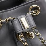 Balo Chanel Small Backpack Lambskin & Gold Màu Xám