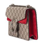 Túi Đeo Chéo Gucci Dionysus GG Supreme Mini Bag Màu Đỏ Size 20