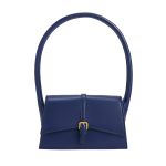 Túi Đeo Vai Nữ Charles & Keith CNK Annelise Belted Trapeze Bag CK2-20781954 Màu Xanh Navy