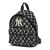 Balo MLB Classic Monogram Jacquard Mini Backpack New York Yankees 3ABKS012N-50BKS Màu Đen