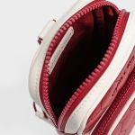 Túi Đeo Chéo Nữ Charles & Keith CNK Textured Elongated Crossbody Bag Red CK2-80151183 Màu Đỏ
