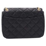 Túi Đeo Chéo Tory Burch 87862 Black With Gold Hardware Large Padded Leather Willa Shoulder Màu Đen