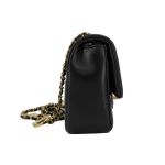 Túi Đeo Chéo Chanel Heart Charms Mini Flap Bag In Black Lambskin Màu Đen