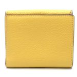 Ví Nữ Coach Georgie Small Wallet In Colorblock C6950 Màu Vàng Trắng