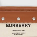 Túi Đeo Chéo Burberry Mini Horseferry Print Title Bag With Pocket Detail Màu Nâu