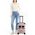 Vali Karl Lagerfeld Paris Suitcase Màu Hồng Nhạt