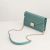 Túi Đeo Chéo Pedro Lizard-Effect Leather Shoulder Bag Turquoise PW4-36500003 Màu Xanh Ngọc