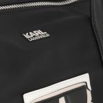 Túi Du Lịch Karl Lagerfeld K/Kocktail Nylon Weekender Bag Màu Đen
