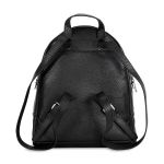 Balo Michael Kors MK Rhea Leather Backpack Black Màu Đen