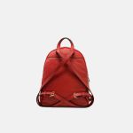 Balo Michael Kors MK Medium Abbey Backpack Màu Đỏ