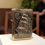 Bật lửa Zippo 252BL047 Thuận buồm xuôi gió! - mẫu ZR ý nghĩa cho năm mới nhiều thuận lợi, xuôi chèo mát mái