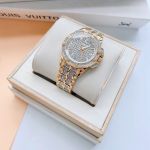 Đồng hồ Cặp đôi siêu hiếm Bulova tông gold đính full đá cực sang chảnh