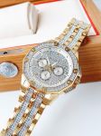 Đồng hồ Cặp đôi siêu hiếm Bulova tông gold đính full đá cực sang chảnh
