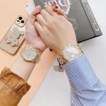 Đồng hồ Cặp đôi siêu hiếm Bulova tông gold đính full đá cực sang chảnh