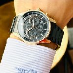 Đồng hồ Citizen AN8196-55E Quartz Japan full đen mang đến cảm nhận khác lạ, một chút mạnh mẽ phong trần