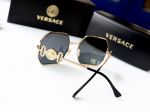 Kính Versace màu Gold lense xám Dark Grey - Tay kính sang chảnh với thiết kế logo Medusa trạm khắc tỉ mỉ