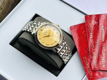 Đồng hồ Omega De Ville Prestige Champagne Dial Mens 424.20.37.20.58.002