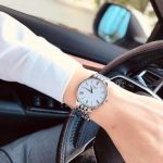 Đồng hồ Cặp đôi Tissot silver sang trọng: T063.409.11.018.00 vs T063.209.11.038.00